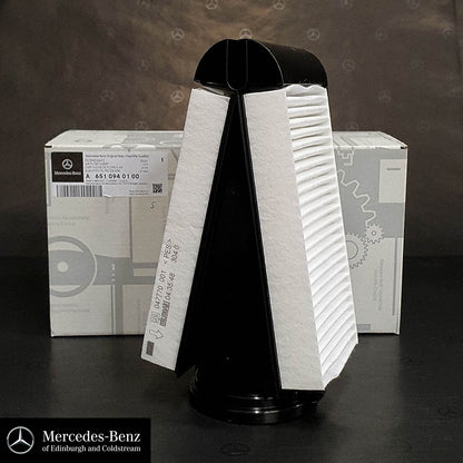 Genuine Mercedes-Benz Air Filter OM651 Diesel Engines C Class, E Class, GLC