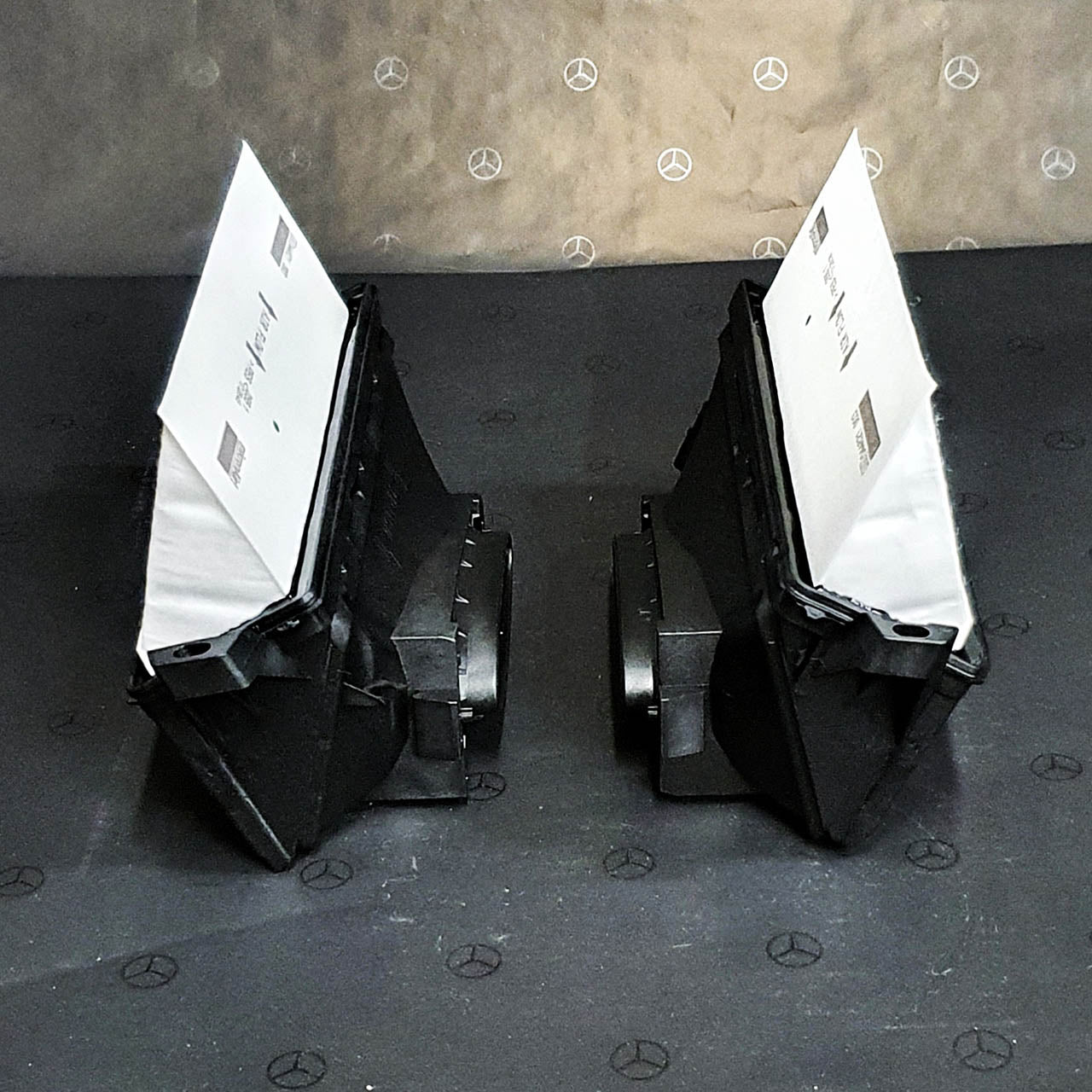 Genuine Mercedes-Benz air filter 2-piece - Left/Right - OM642 engine newer models