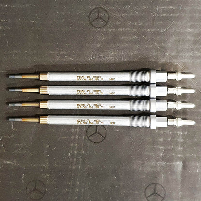 Genuine Mercedes-Benz OM651, OM654 Diesel Glow Plugs - Set Of 4