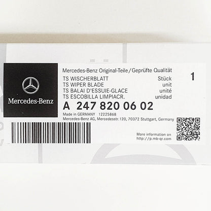 Genuine Mercedes-Benz A Class B Class Front Wiper Blades For 247 Models