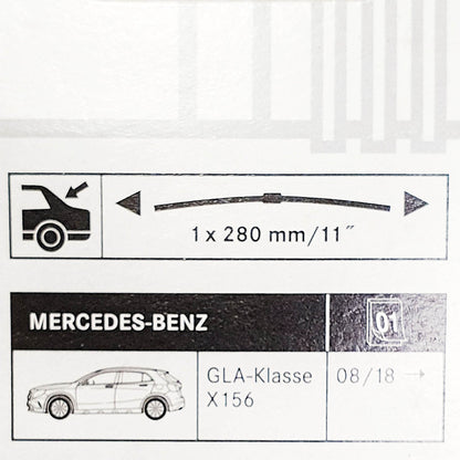 Genuine Mercedes-Benz Rear Wiper Blade E Class 213, GLA X156 Models