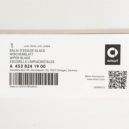 Genuine SMART ForTwo Rear Wiper Blade For 453 Models