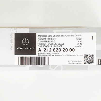 Genuine Mercedes-Benz E Class Front Wiper Blades W212 models