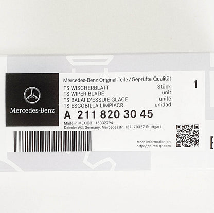 Genuine Mercedes-Benz E Class, CLS, SL, SLR McLaren Front Wiper Blades