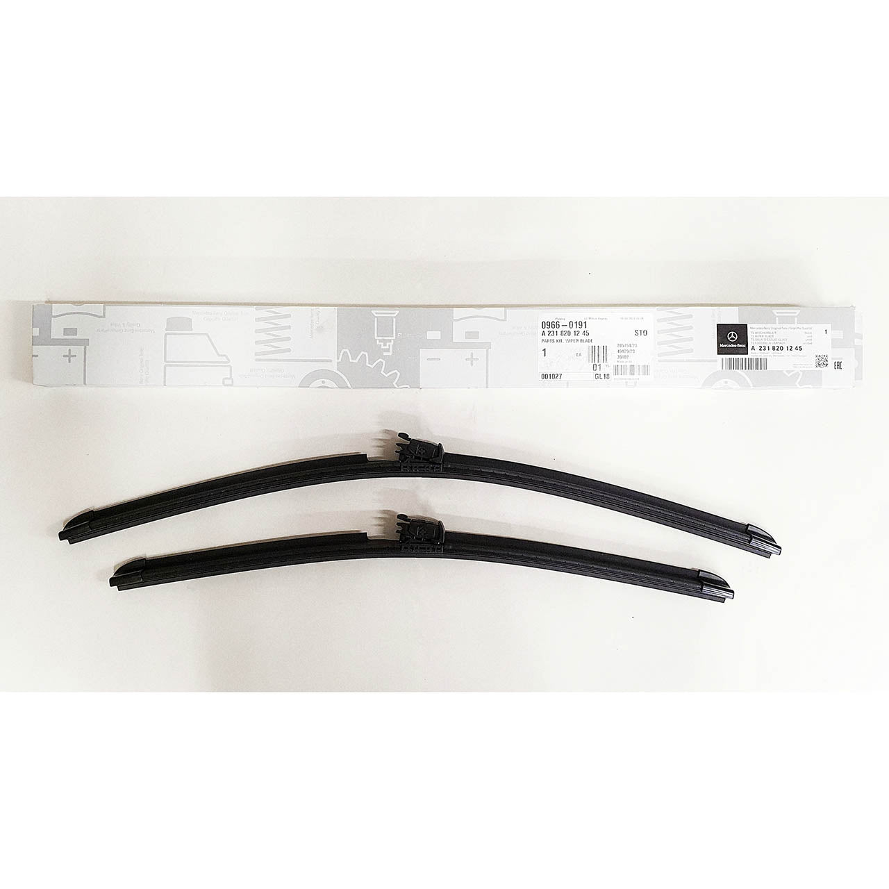Genuine Mercedes-Benz SL Class Heated Front Wiper Blades for R231 models