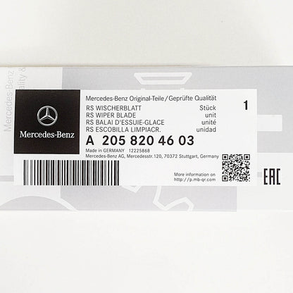 Genuine Mercedes-Benz C Class 205 models, GLC, EQC Front Wiper Blades