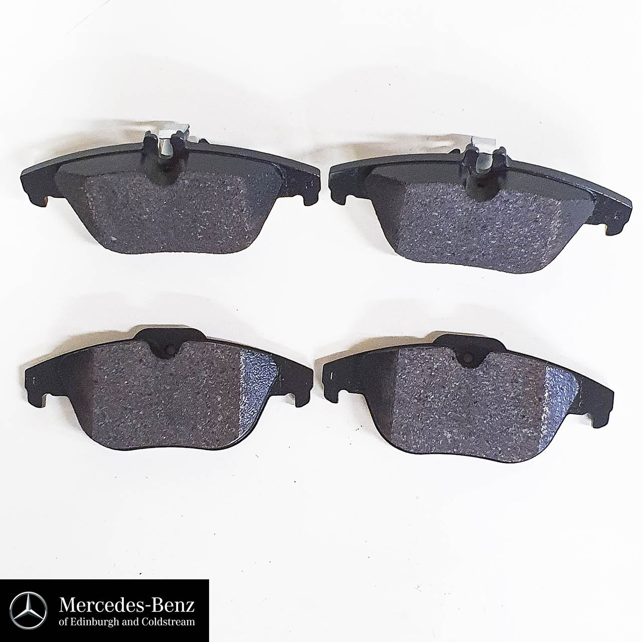 Genuine Mercedes-Benz brake pads and wear sensor - Rear - C Class 204 Series