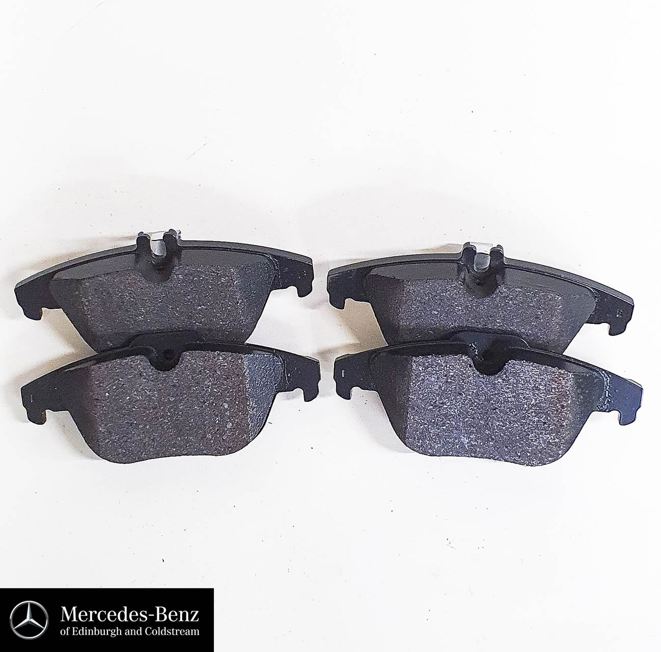 Genuine Mercedes-Benz brake pads and wear sensor - Rear - C Class 204 Series