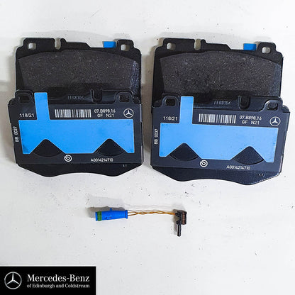 Genuine Mercedes Front Brake Pads C Class E Class models with Sports Brake Package