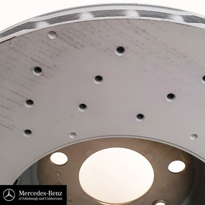 Genuine Mercedes-Benz Compound Front Brake Discs C-Class E-Class With AMG package