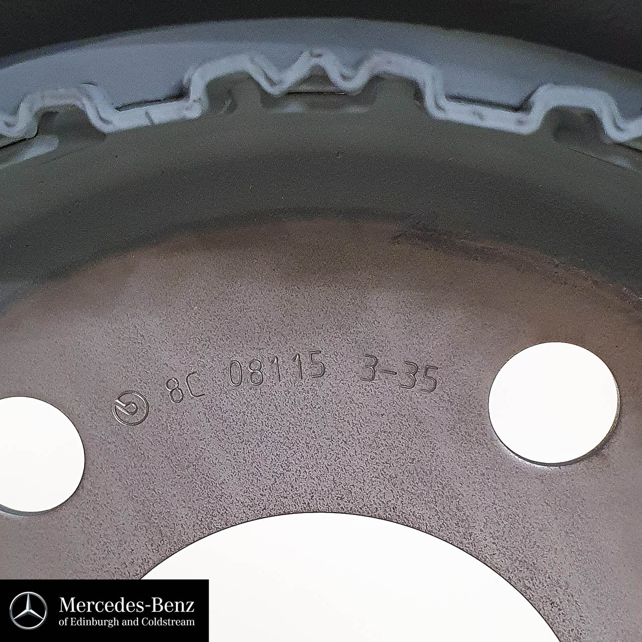 Genuine Mercedes-Benz compound light brake discs REAR selected E Class C Class