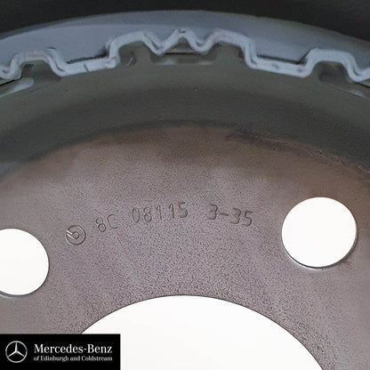 Genuine Mercedes-Benz compound light brake discs REAR selected E Class C Class GLC