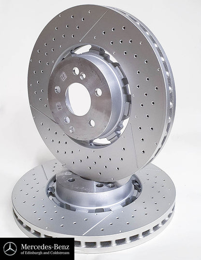 Genuine Mercedes-Benz AMG Front Brake Discs Set Of 2