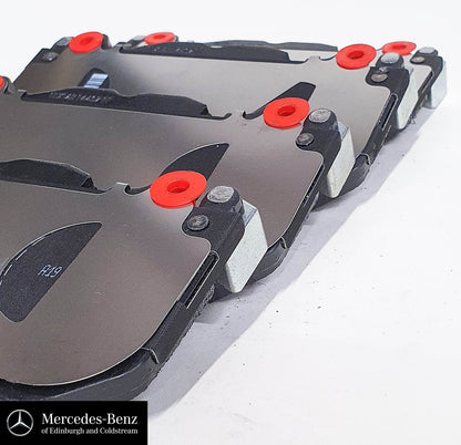 Genuine Mercedes-Benz AMG front brake pads and wear sensor