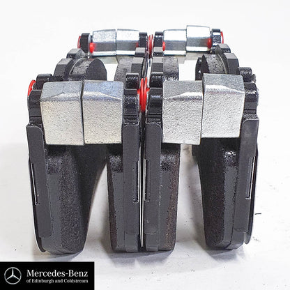 Genuine Mercedes-Benz AMG front brake pads and wear sensor
