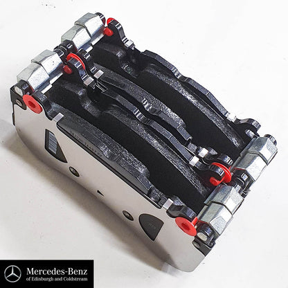 Genuine Mercedes-Benz AMG front brake pads and wear sensor
