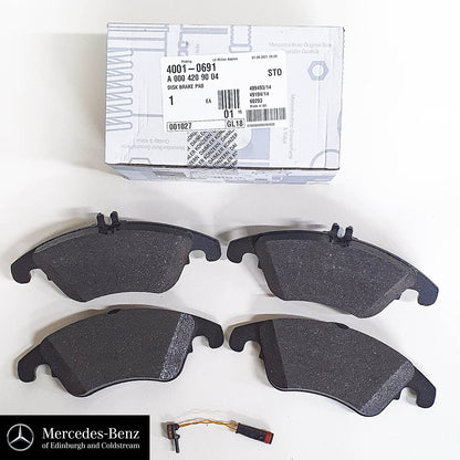 Genuine Mercedes-Benz Front Brake Pads C Class, E Class, CLS, SLK