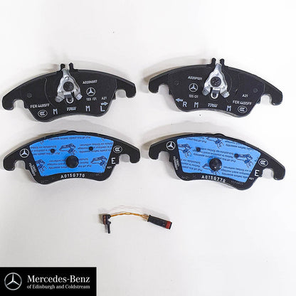 Genuine Mercedes-Benz Front Brake Pads C Class, E Class, CLS, SLK