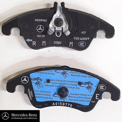Genuine Mercedes-Benz Front Brake Pads C Class, E Class, CLS, SLK