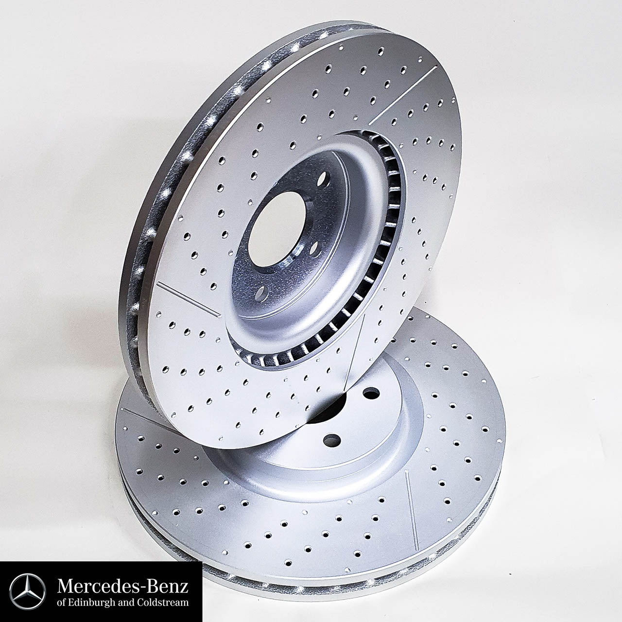 Genuine Mercedes-Benz Front Brake Discs set - A45 A Class, CLA, GLA AMG