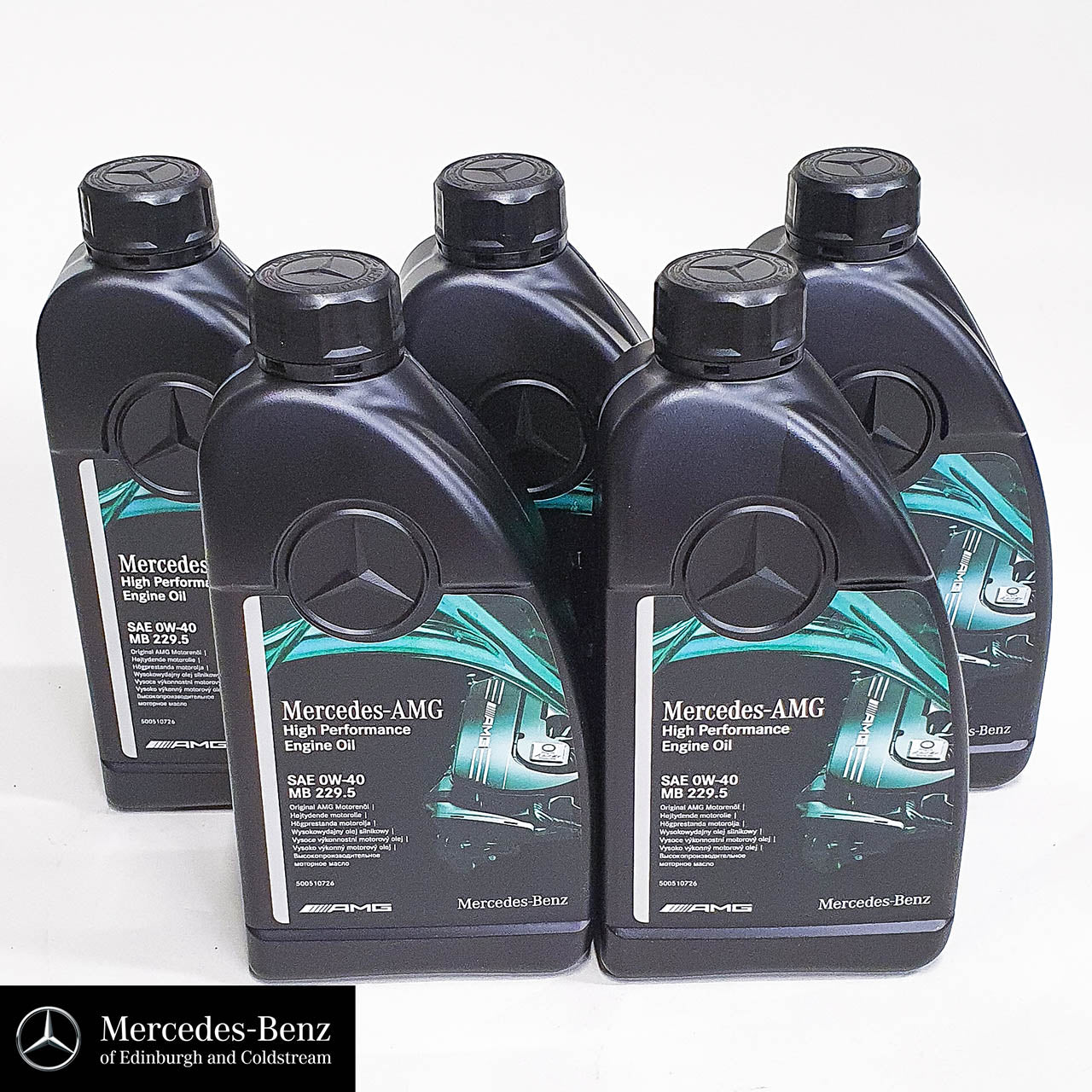 Genuine Mercedes-Benz AMG Engine Oil 229.5 SAE 0w-40