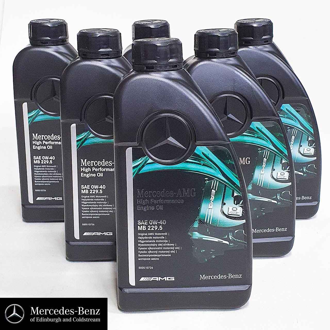 Genuine Mercedes-Benz AMG Engine Oil 229.5 SAE 0w-40