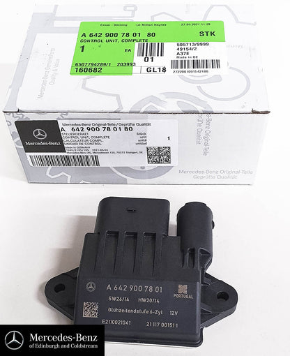 Glow Plugs control unit OM642 diesel engine