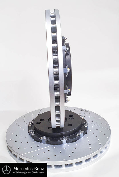 Genuine Mercedes-Benz AMG Floating Front Brake Discs Set Of 2