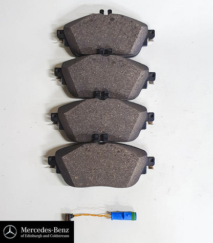 Genuine Mercedes-Benz Front Brake Pads & Sensor A Class, B Class, CLA, GLA