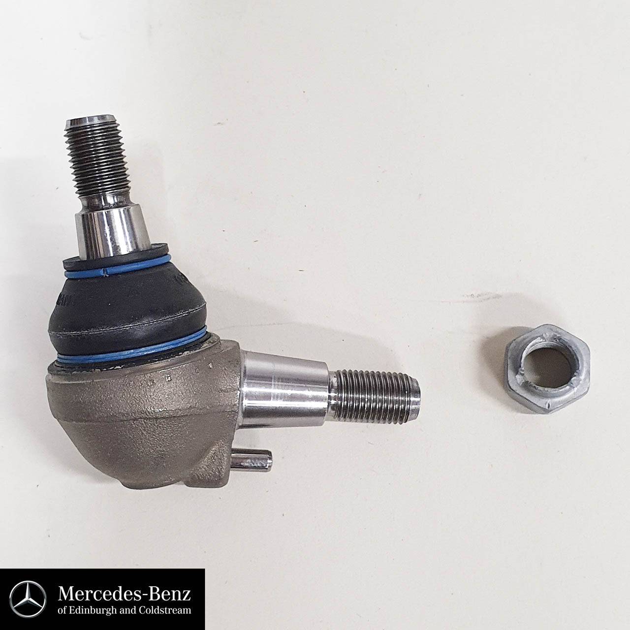 Genuine Mercedes-Benz bottom lower Ball Joint with lock nut C Class, E Class, CLK, SLK, S Class