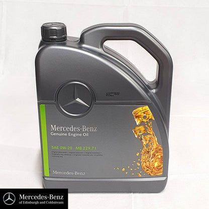 Genuine Mercedes-Benz Engine Oil 229.71 SAE 0w-20 229.71 Low SPAsh multigrade