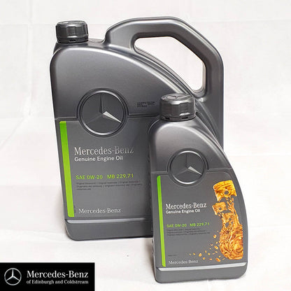 Genuine Mercedes-Benz Engine Oil 229.71 SAE 0w-20 229.71 Low SPAsh multigrade