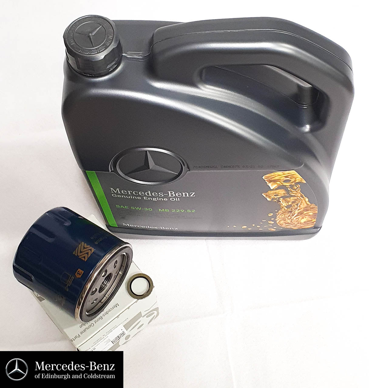 Genuine Mercedes-Benz service kit CDI diesel OM607 engine - oil and filter