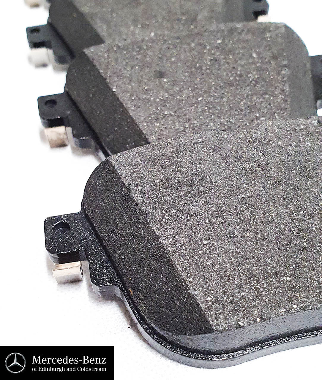 Genuine Mercedes-Benz brake pads & wear sensor - REAR - E Class