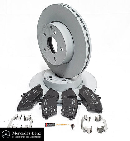 Genuine Mercedes-Benz Brake Pad & disc Set - Front - E Class 212 Models