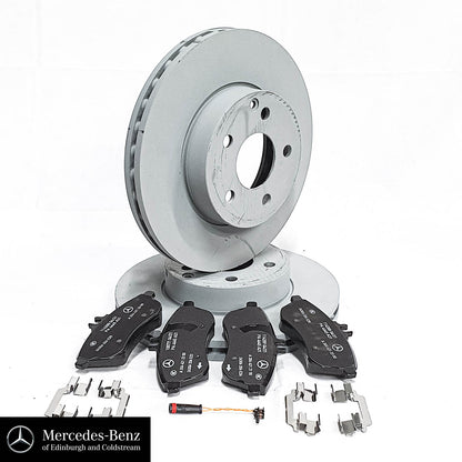Genuine Mercedes-Benz Brake Pad & disc Set - Front - E Class 212 Models