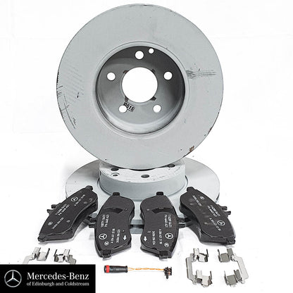Genuine Mercedes-Benz Brake Pad & disc Set - Front - E Class 212 Models