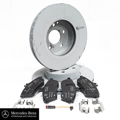 Genuine Mercedes-Benz Brake Pad & disc Set - Front - E Class 212 Models