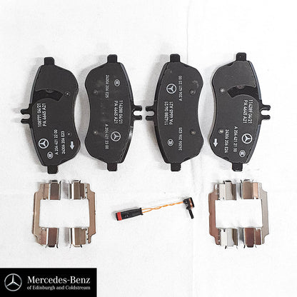 Genuine Mercedes-Benz Brake Pads Set - Front - E Class 204, 212 Models