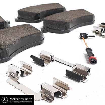 Genuine Mercedes-Benz Brake Pads Set - Front - E Class 204, 212 Models