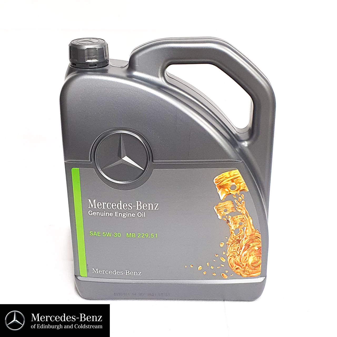 Genuine Mercedes-Benz Engine Oil 229.51 SAE 5w-30 for petrol and diesel engines