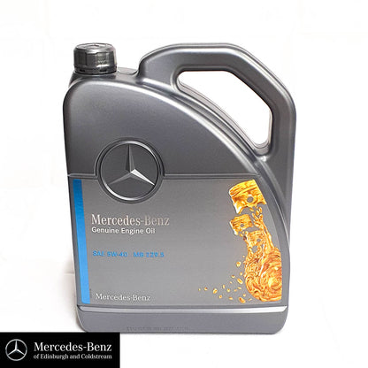 Genuine Mercedes-Benz Engine Oil 229.5 SAE 5w-40