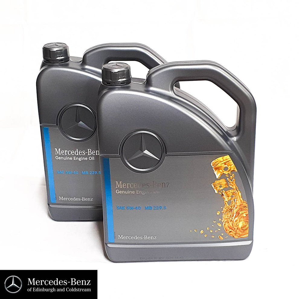 Genuine Mercedes-Benz Engine Oil 229.5 SAE 5w-40 – Mercedes Genuine Parts