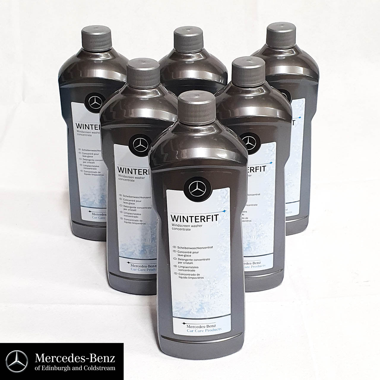Genuine Mercedes Benz WinterFit WindShield Washer Fluid Concentrate 1 Liter  Soap
