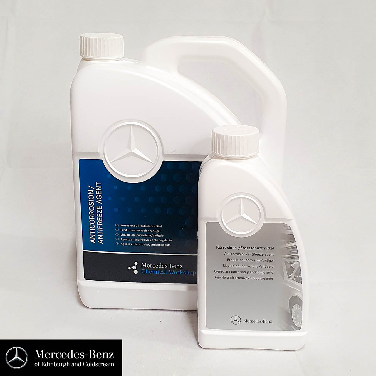 Genuine Mercedes-Benz engine coolant / antifreeze 325.6 RED