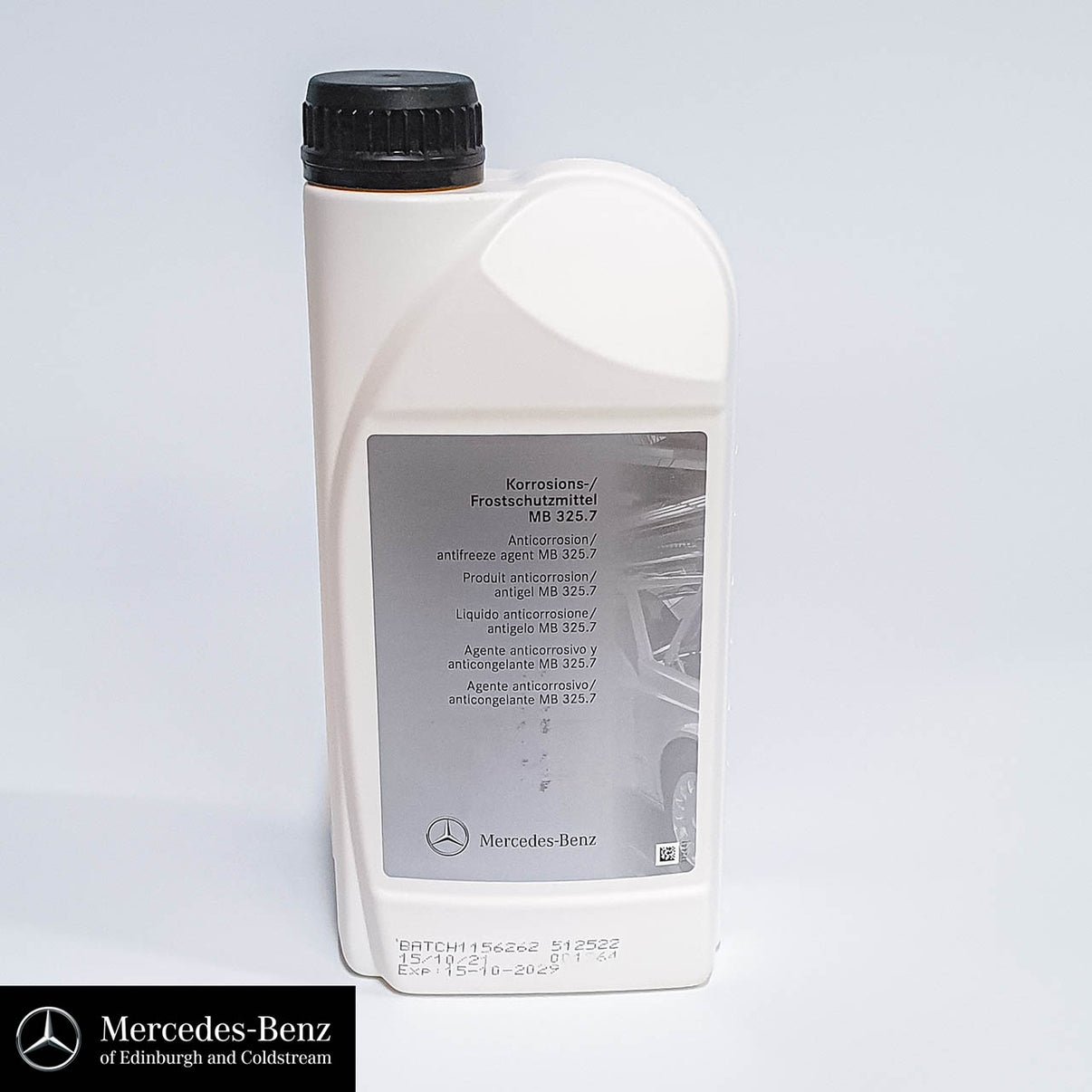 Genuine MercedesBenz engine coolant / antifreeze 325.7 YELLOW