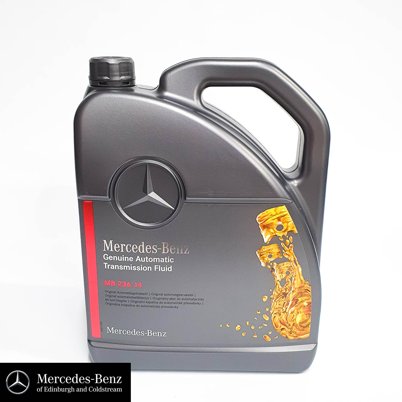 Genuine Mercedes-Benz 724.2 Automatic gearbox oil (RED) kit for conventional and hybrid cars