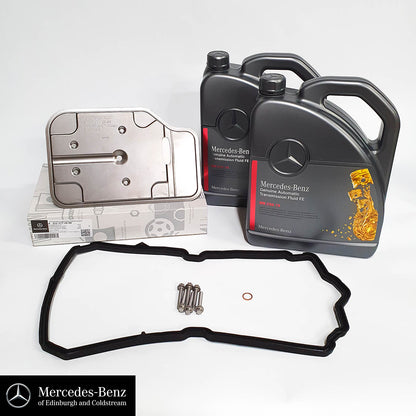Genuine Mercedes-Benz 722.9 Automatic Gearbox Oil (BLUE) Kit For Reduced Friction Gearbox A89 Code