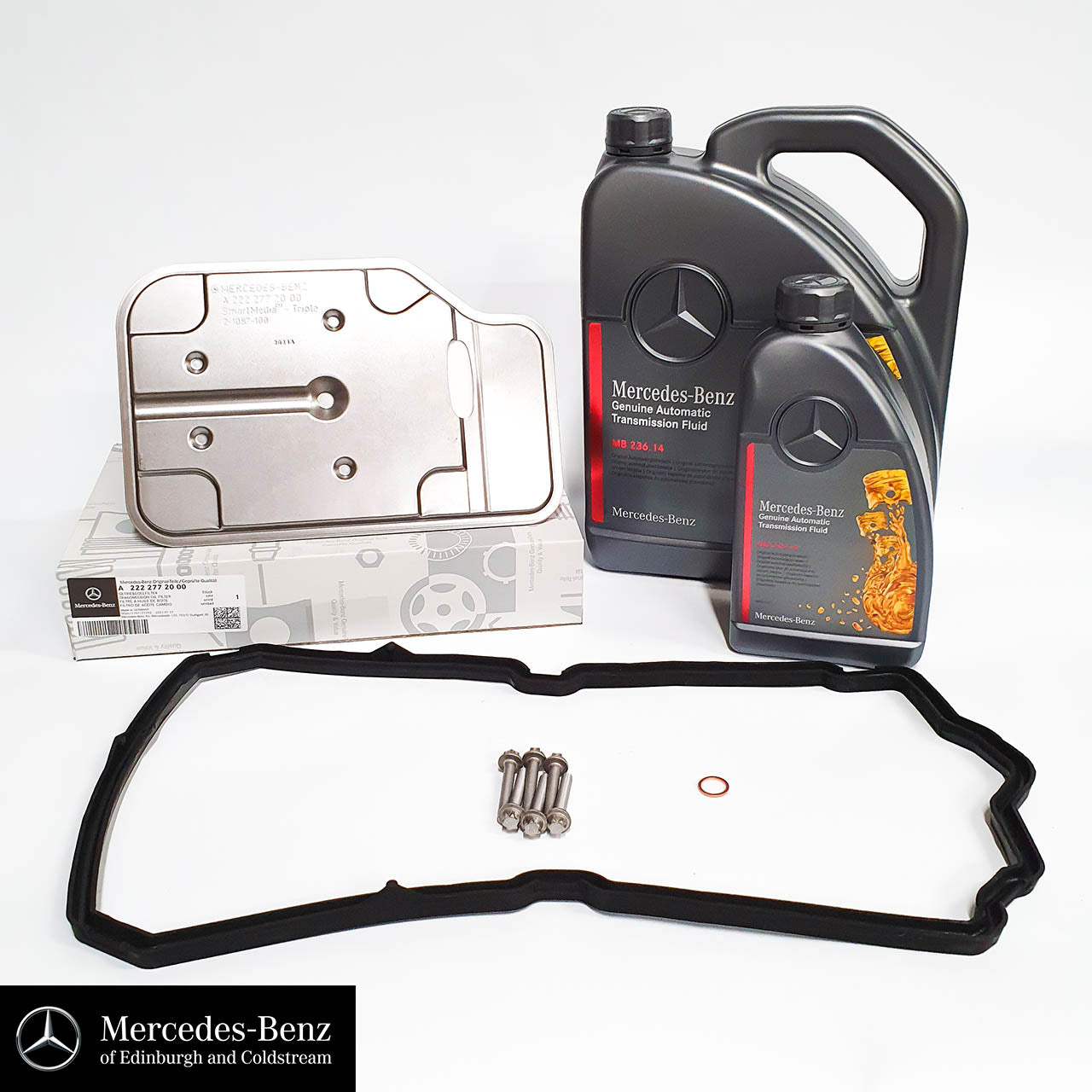 Genuine Mercedes-Benz 722.9 Automatic gearbox oil (RED) kit