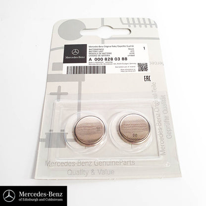 Genuine Mercedes-Benz Key Fob Battery x2